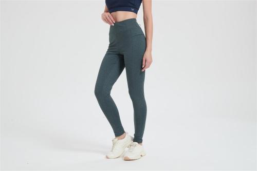 Wholesale Tummy Control Compression Merino Sports Leggings | 25" / 28" High Waist Workout Running Yoga Pants