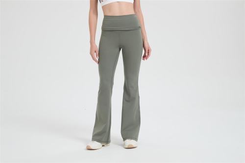 Custom Women's Merino Wool Wide Leg Pants | Waisted Elastic Wide Leg Pants