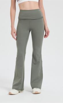 Custom Women's Merino Wool Wide Leg Pants | Waisted Elastic Wide Leg Pants