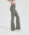 Custom Women's Merino Wool Wide Leg Pants | Waisted Elastic Wide Leg Pants