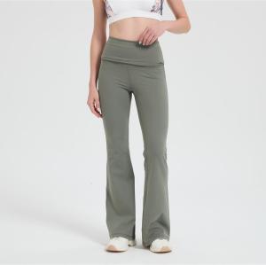 Custom Women's Merino Wool Wide Leg Pants | Waisted Elastic Wide Leg Pants