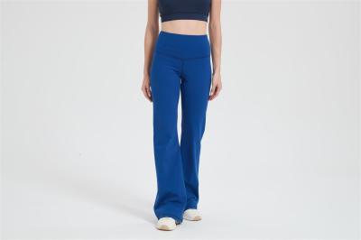 Custom Ribbed Merino Wide Leg Pants Women  | Breathable Stretchy Lightweight Cross Waist Pants