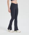 Wholesale Women's Merino Wool Wide-Leg Elastic Waistband Side Slit From Chinese Factory