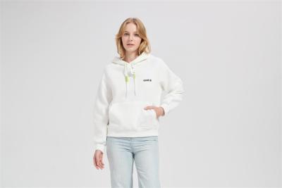 Wholesale Merino Wool Knit Hoodie with 3D Toothbrush Embroidery