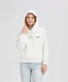 Wholesale Merino Wool Knit Hoodie with 3D Toothbrush Embroidery