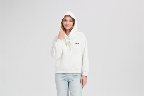 Wholesale Merino Wool Knit Hoodie with 3D Toothbrush Embroidery