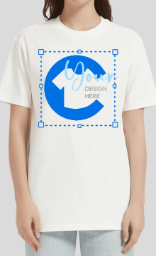 Personalized Online Customization (Women's T-Shirts)