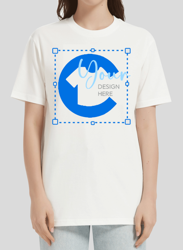 Personalized Online Customization (Women's T-Shirts)