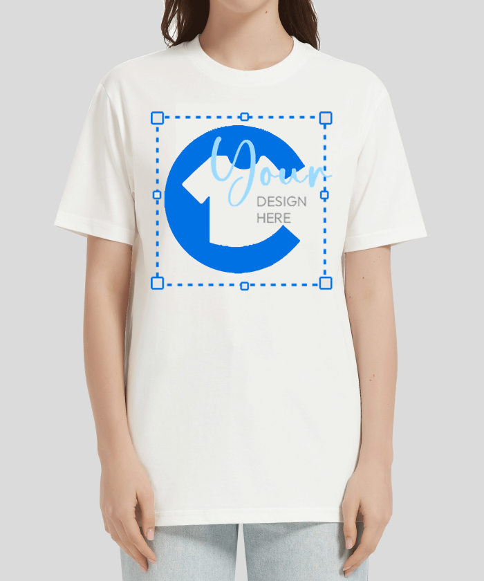 Personalized Online Customization (Women's T-Shirts)