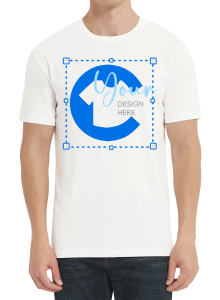 Personalized Online Customization (Men's T-Shirts)