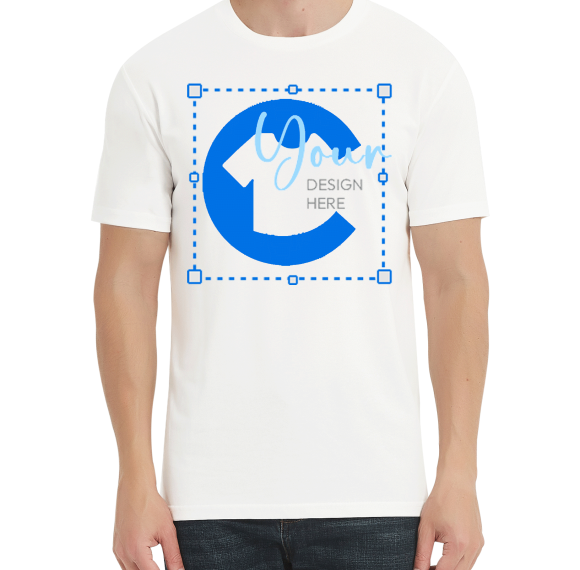 Personalized Online Customization (Men's T-Shirts)