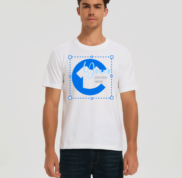 Personalized Online Customization (Men's T-Shirts)
