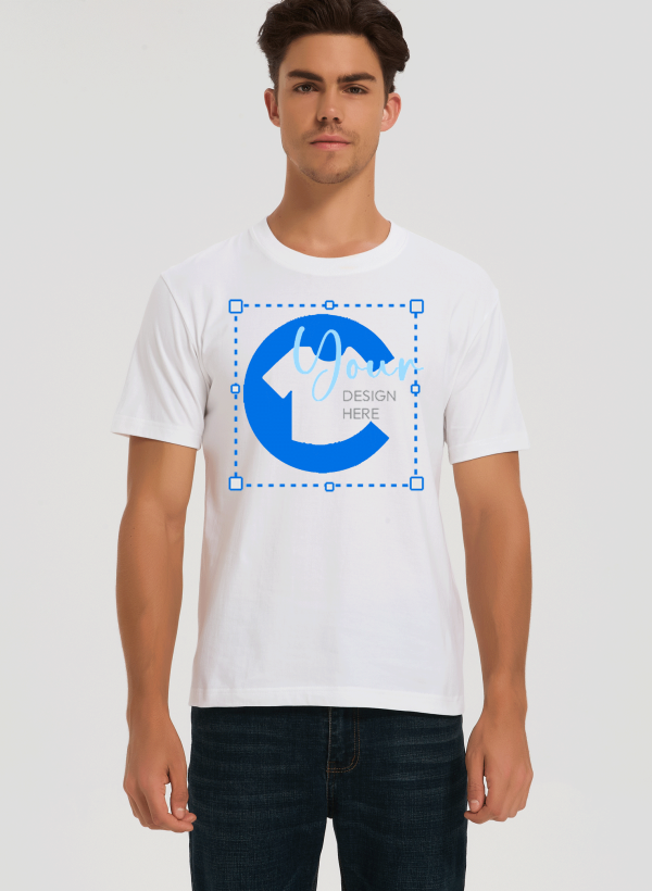 Personalized Online Customization (Men's T-Shirts)