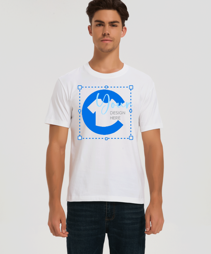 Personalized Online Customization (Men's T-Shirts)