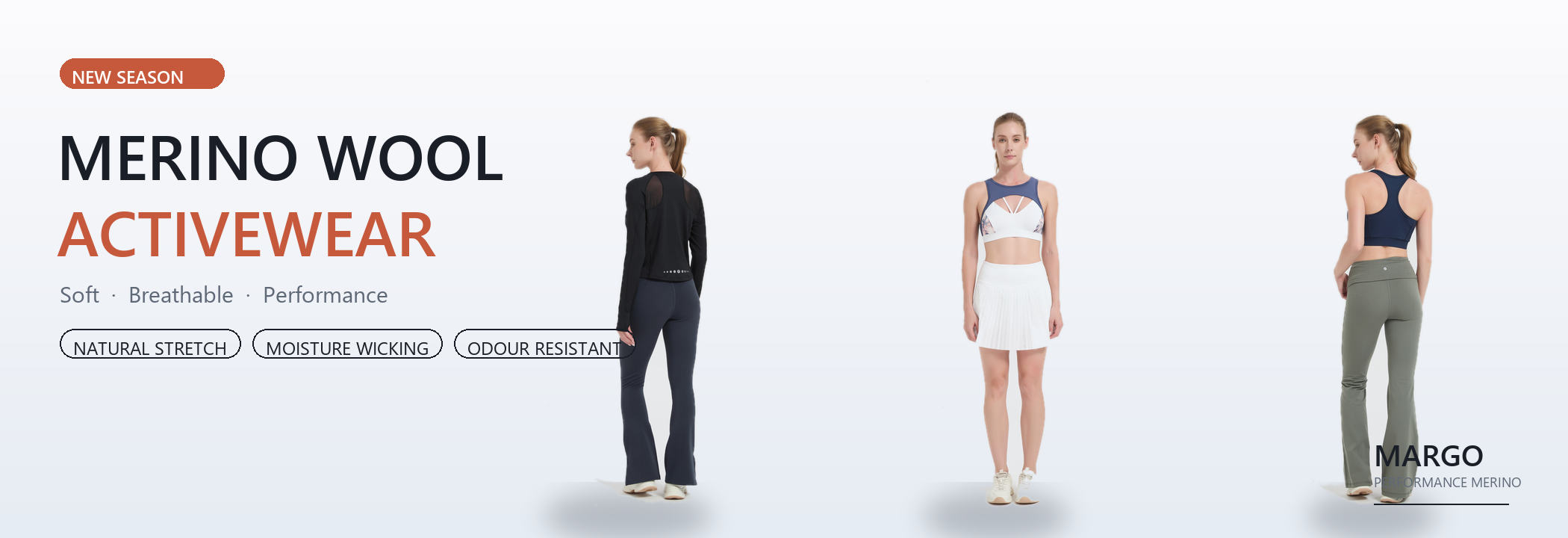 merino wool activewear
