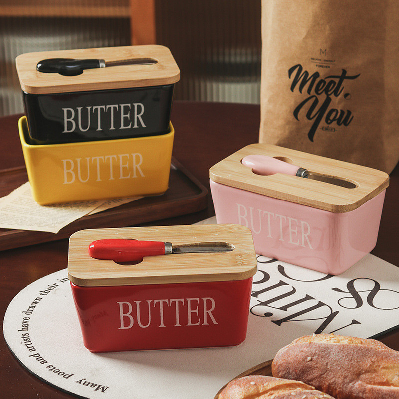 Silk Printed Design Stoneware Serveware