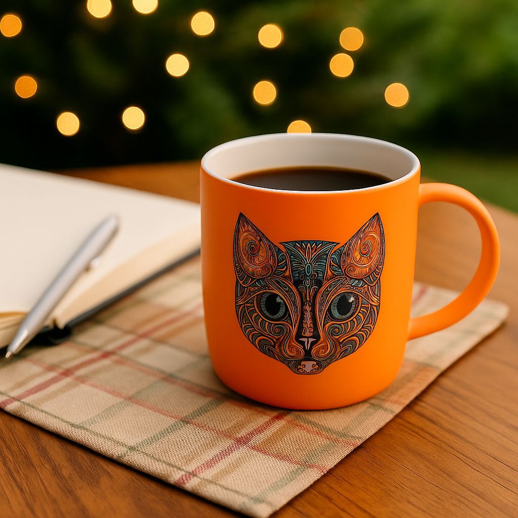 12oz Rubberized Coating Ceramic Mug