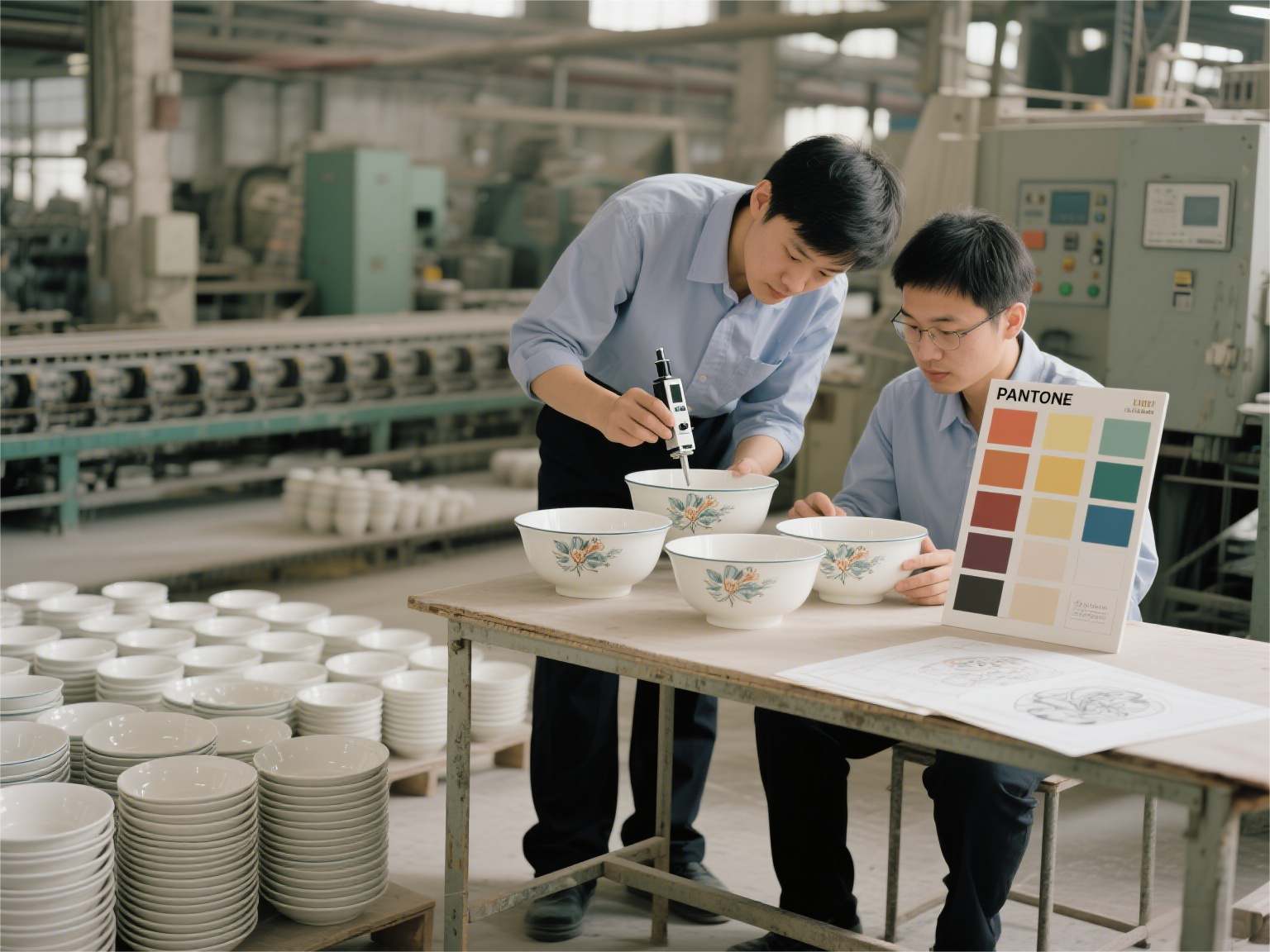 personalized ceramic tableware