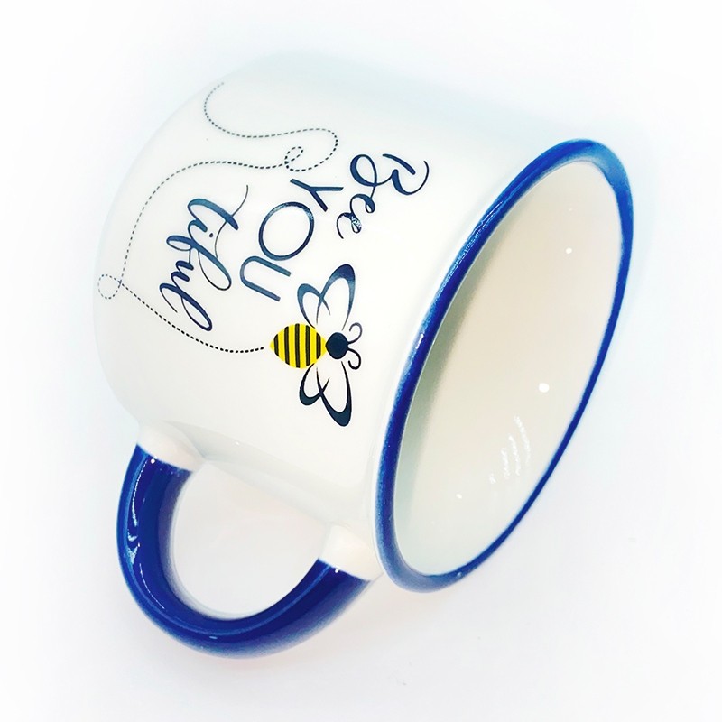 6oz Ceramic Kids Cup Side View