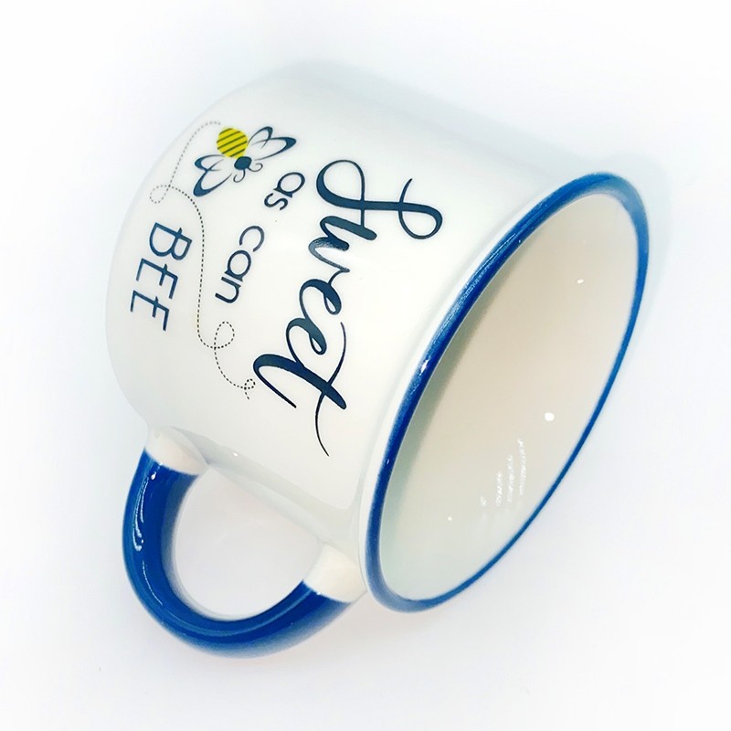 6oz Ceramic Kids Cup Bottom View