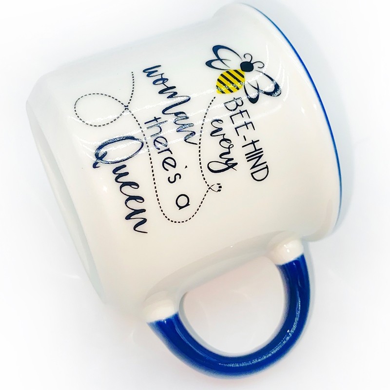 6oz Ceramic Kids Cup Interior View