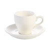 80ml Ceramic Espresso Cups with Saucers – Colorful Coffee Cup Set for Espresso & Ristretto