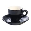 80ml Ceramic Espresso Cups with Saucers | Colorful Coffee Cup Set for Espresso & Ristretto