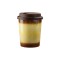 290ml Reactive Glaze Ceramic Travel Coffee Mug with Lid | Portable Reusable Cup