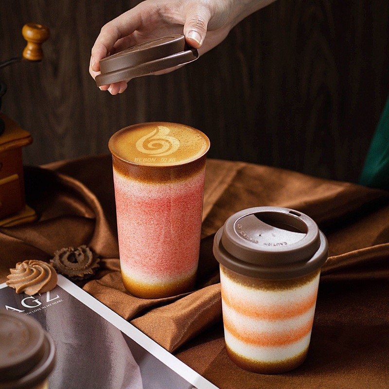 14oz Holiday Coffee Cup With Lid