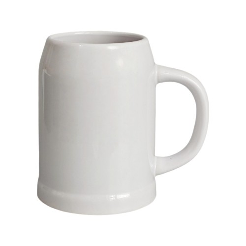 0.5L Ceramic Beer Stein Mug | Classic Large Beer Cup for Home, Bar & Parties
