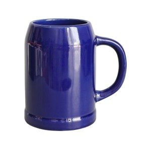 0.5L Ceramic Beer Stein Mug – Classic Large Beer Cup for Home, Bar & Parties