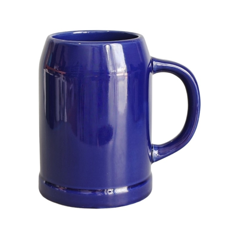 Natural Cork Base of 14oz Christmas Ceramic Mug, Insulated to Protect Tabletops During Winter