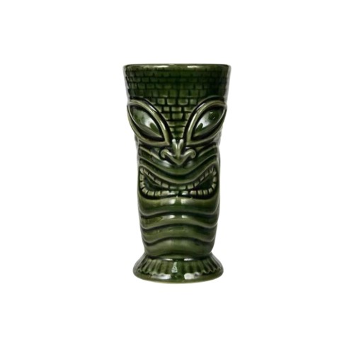 Tiki Ceramic Cocktail Mug – Hawaiian Style Zombie Cup for Bar & Home Drinks