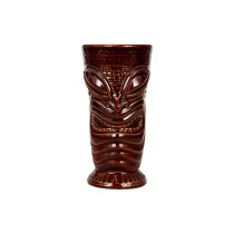 Tiki Ceramic Cocktail Mug | Hawaiian Style Zombie Cup for Bar & Home Drinks