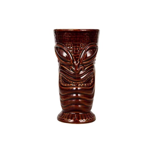 Tiki Ceramic Cocktail Mug – Hawaiian Style Zombie Cup for Bar & Home Drinks