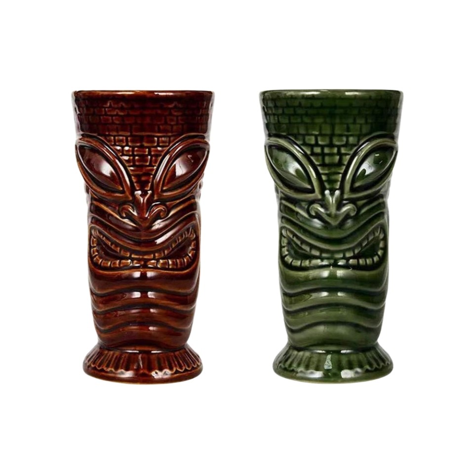 Ceramic Mug Made with a Double Part Mold