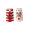 Nordic Christmas Ceramic Salt & Pepper Shakers | Cute Reindeer & Tree Design