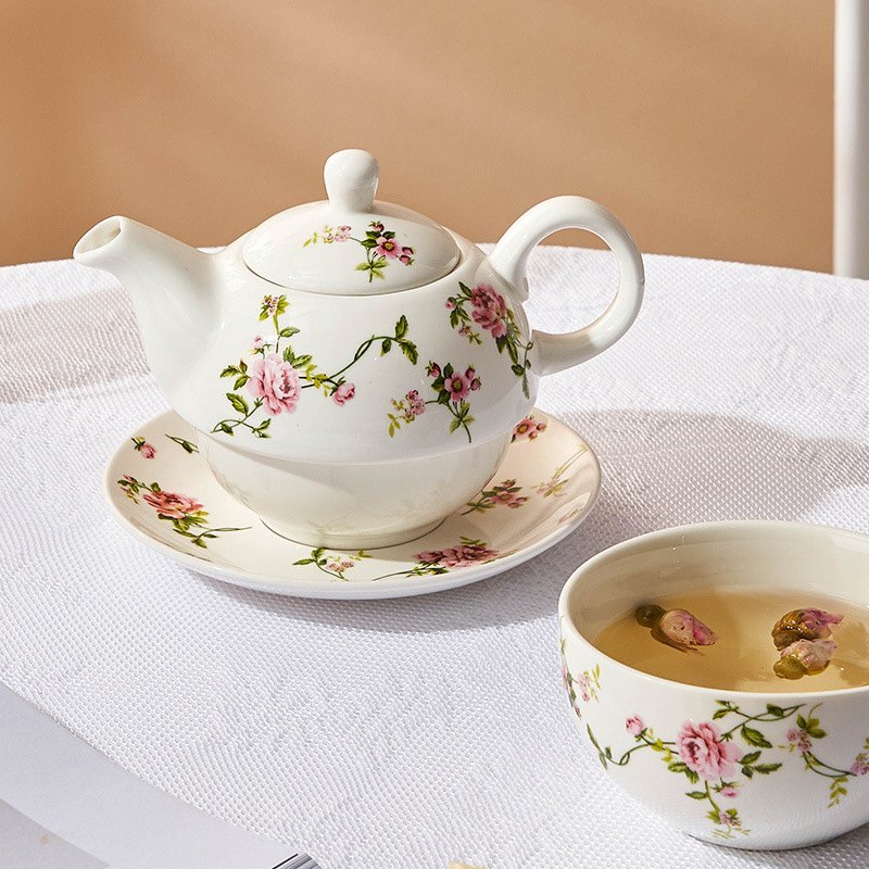 Creative Porcelain Tea Set With Afternoon Tea