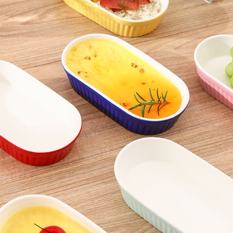 Ceramic Dessert Bowl With Pudding/Custard