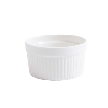 Colorful Ceramic Ramekin Cups | Ideal for Baking, Pudding, Soufflé & Dessert Serving
