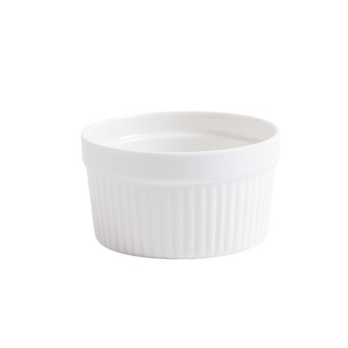 Colorful Ceramic Ramekin Cups | Ideal for Baking, Pudding, Soufflé & Dessert Serving