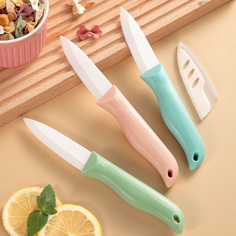 Multi-Color Ceramic Kitchen Knife Set