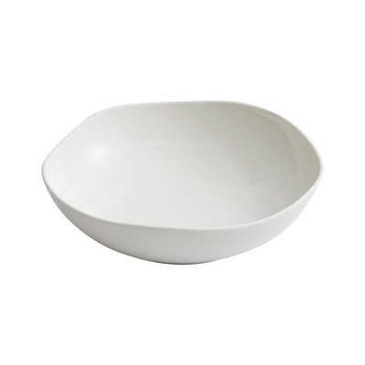 Luxury Wave Ceramic Salad Bowl | High-End Porcelain Tableware For Restaurants And Hotels