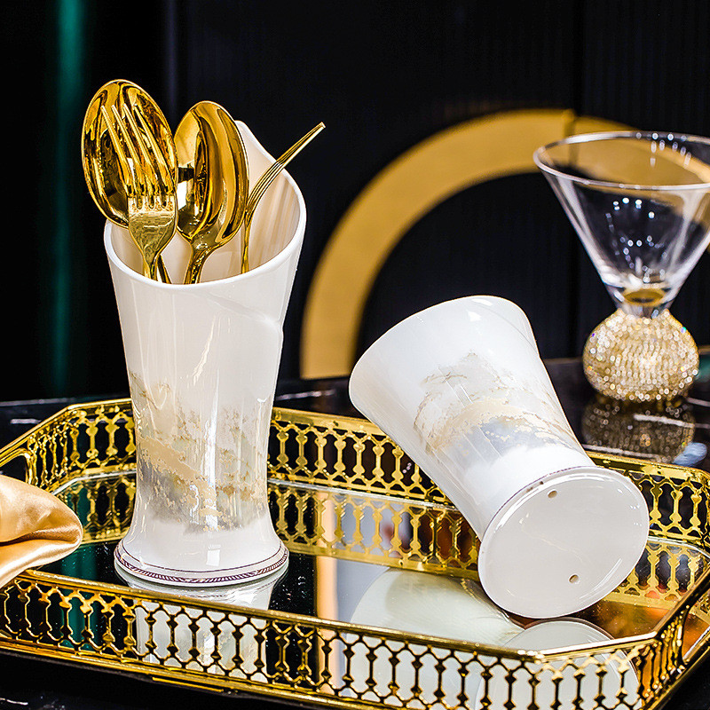 Luxury Chopstick Holder With Ceramic Chopsticks