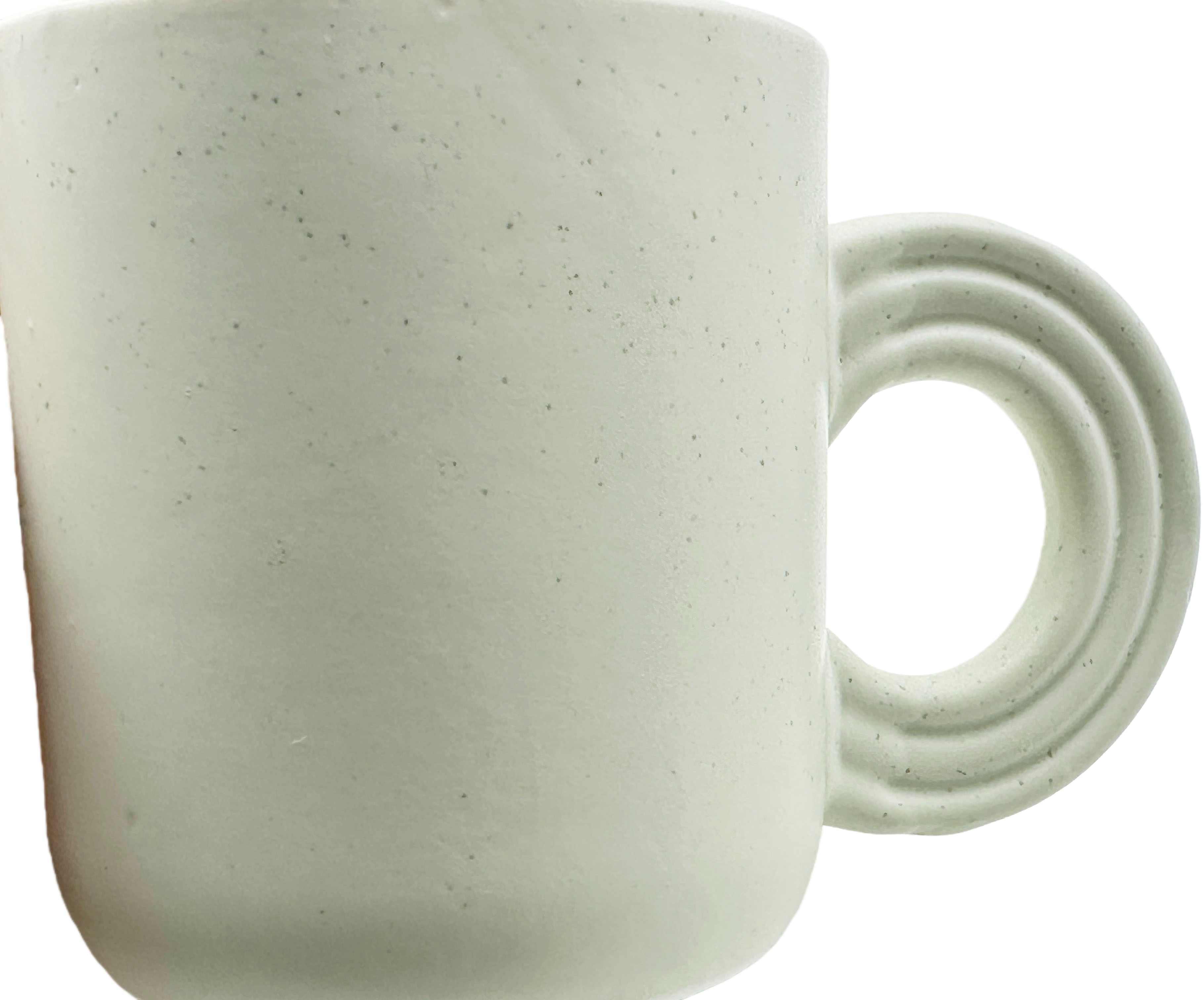 Gold Electroplated Bone China Mug in White, Featuring Gold Handle, Base \u0026 Heart Design, 350ml Capacity for Coffee