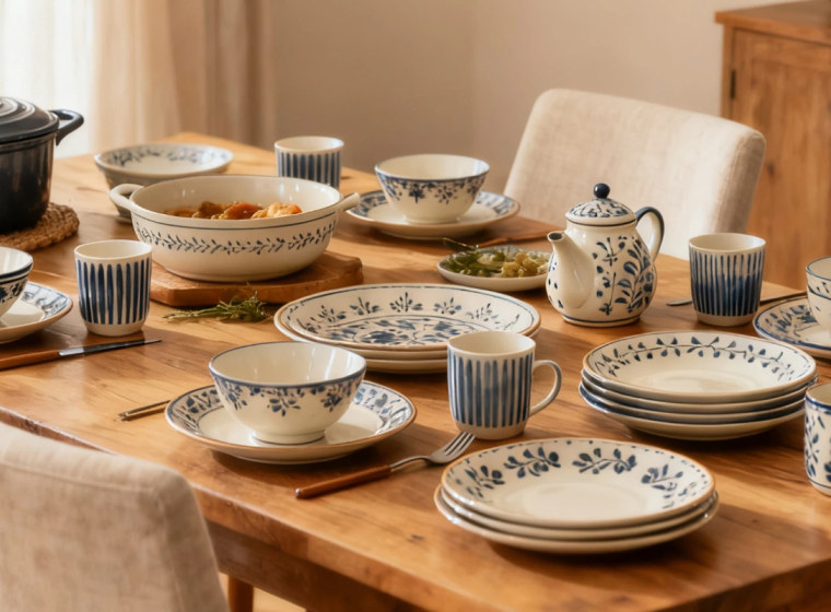 Custom ceramic tableware sets
