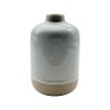 Reactive Glaze Ceramic Flower Vase – Modern Handmade Home Décor Vase
