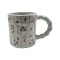 Creative Hand-Painted Ceramic Mug – Cute Fruit & Floral Coffee Cups with Twisted Handle