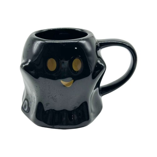 Halloween Ghost Ceramic Mug – Cute 3D Shaped Coffee Cup for Spooky Season