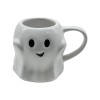 Halloween Ghost Ceramic Mug – Cute 3D Shaped Coffee Cup for Spooky Season